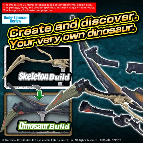 Jurassic World Quetzalcoatlus Plannosaurus Model Kit