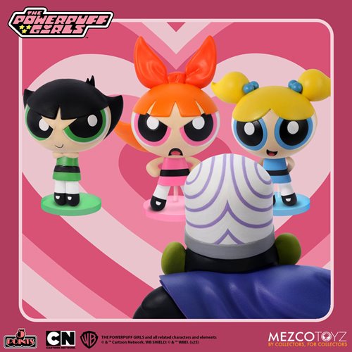 The Powerpuff Girls 5 Points Action Figures Set of 4