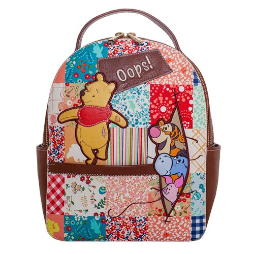 Winnie the Pooh Patchwork Mini-Backpack