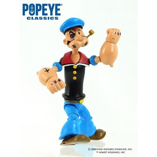 Popeye Classics Popeye vs. Bluto 1:12 Scale Action Figure 2-Pack - Previews Exclusive