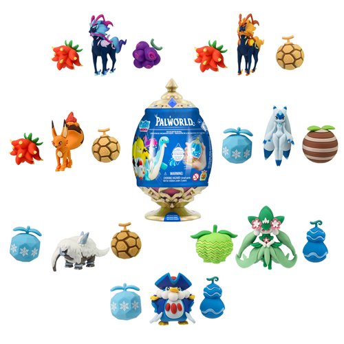 Palworld Egg Incubator Reveal Mini-Figure Blind Box Case of 8