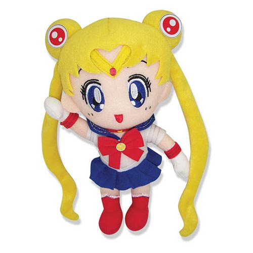 Details about   Sailor Moon Luna And The Moon Serena Tsukino Doll Plush 