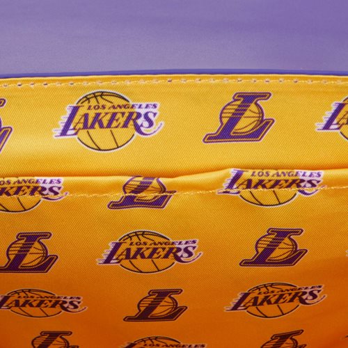 NBA Los Angeles Lakers Debossed Logo Crossbody Purse