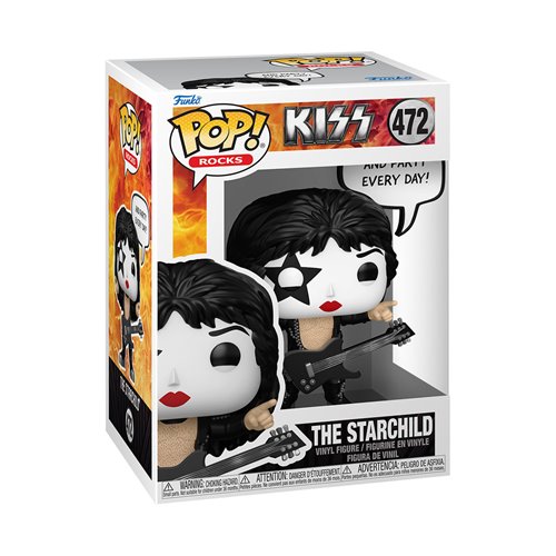 KISS The Starchild Rock and Roll All Nite Pop! Sayings Funko Pop