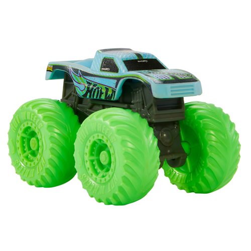 Hot Wheels Monster Trucks Color Reveal 2023 Mix 3 Vehicle Case of 8