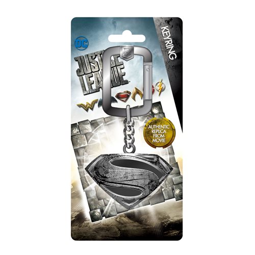 Superman Logo Pewter Key Chain