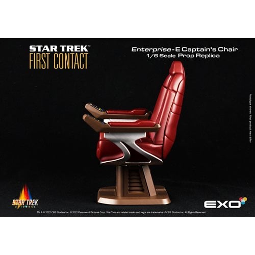 Star Trek: First Contact Enterprise-E Captain's Chair 1:6 Scale Prop Replica