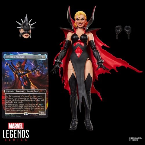 Marvel Super Heroes Magic: The Gathering Marvel Legends Series Malice (Sue Storm) 6-Inch Action Figu