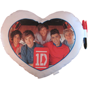 1D Band Small Autographed Pillow