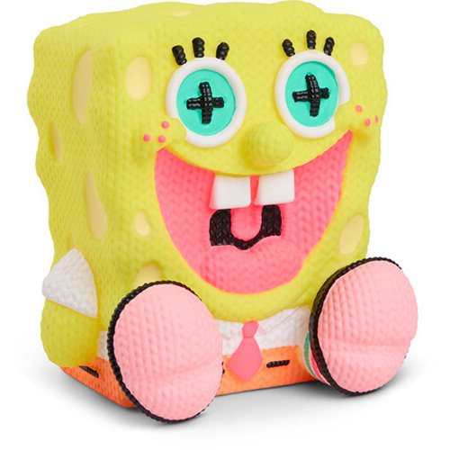 SpongeBob SquarePants #446 Black Light Handmade by Robots Vinyl Figure