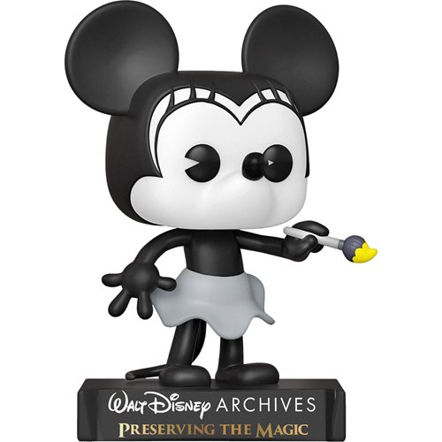 Disney Archives Minnie Mouse Plane Crazy Minnie (1928) Pop! Vinyl Figure