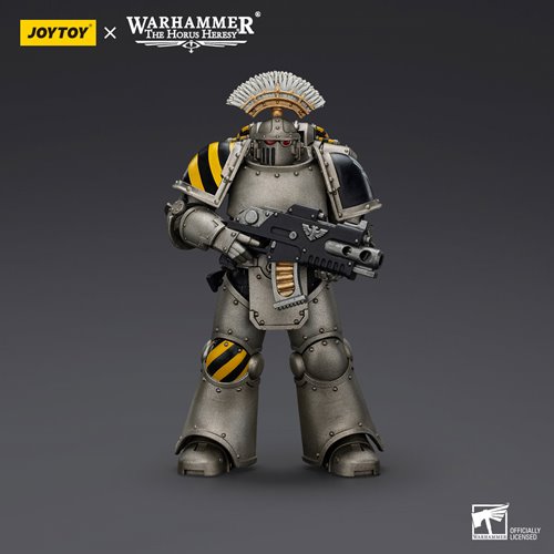 Joy Toy Warhammer The Horus Heresy Iron Warriors MKIII Tactical Squad Seargent 1:18 Scale Action Fig