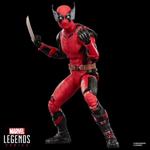 Deadpool Wolverine Marvel Legends 6-Inch Action Figure Wave 3 Set of 3