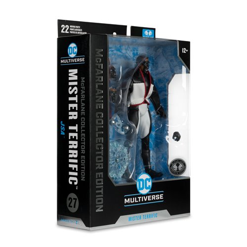 DC McFarlane Collector Edition Wave 8 Mr. Terrific JSA 7-Inch Scale Action Figure #27