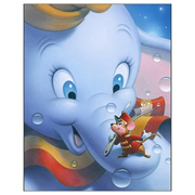 Disney Smile Series Dumbo Canvas Giclee Print