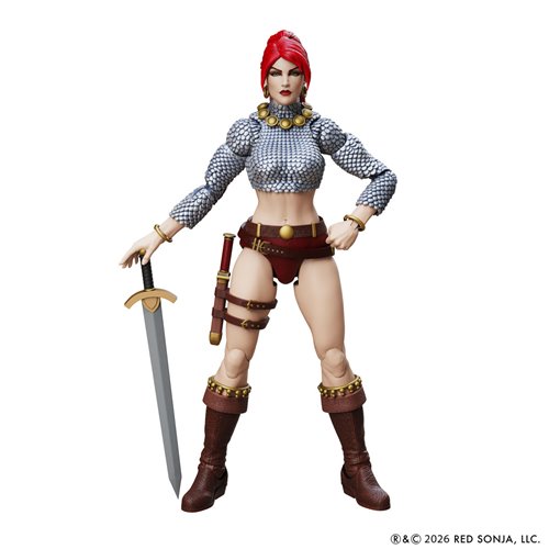 Red Sonja: Immortal Red Sonja 1:12 Scale Epic H.A.C.K.S. 6-Inch Action Figure