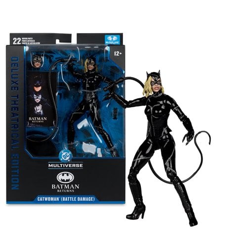 DC Multiverse Deluxe Theatrical Edition Wave 5 Batman Returns Battle Damaged Catwoman 7-Inch Scale A