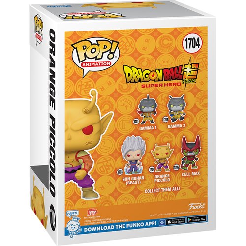 Dragon Ball Super: Super Hero Orange Piccolo Funko Pop! Vinyl Figure
