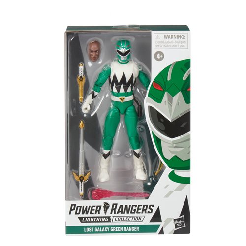 Power Rangers Lightning Collection Lost Galaxy Green Ranger 6-Inch Action Figure