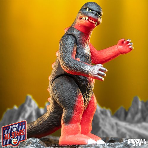 Godzilla Ultimates Shogun Godzilla (Vintage Red) 8-Inch Action Figure - SDCC Exclusive