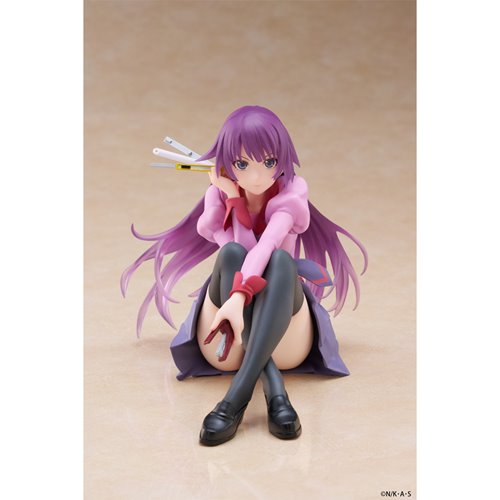 Monogatari Hitagi Senjougahara Desktop Cute Statue