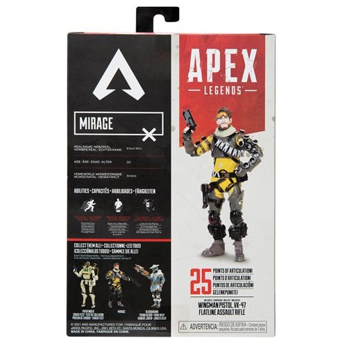 Apex Legends 6-Inch Action Figures Series 3 Case