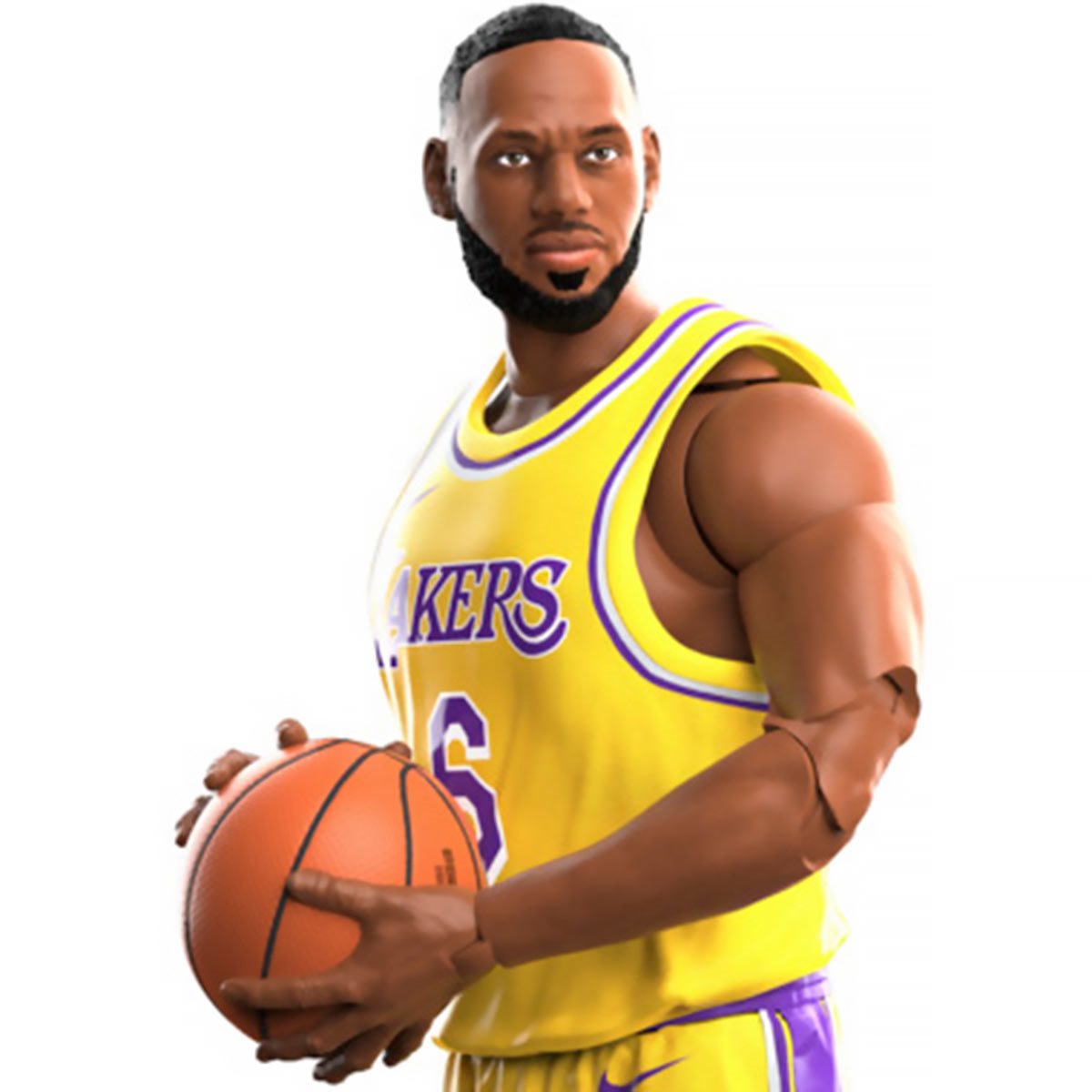 Hasbro Starting Lineup NBA Series 1 LeBron James Figure