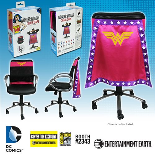 Wonder Woman Pink Chair Cape - Convention Exclusive