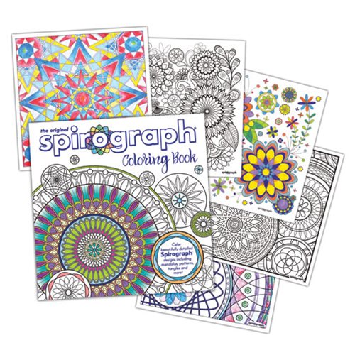 Spirograph Adult Coloring Book