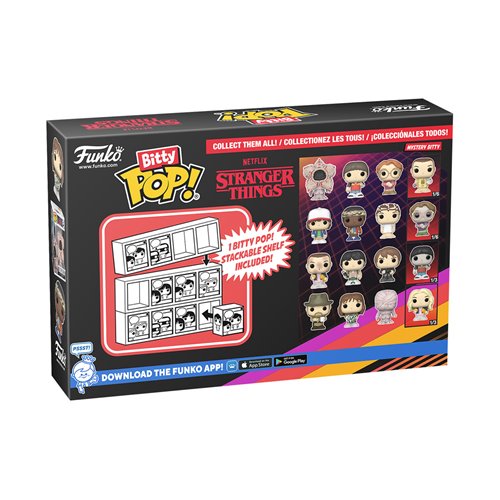 Stranger Things Season 1 Demogorgon Funko Bitty Pop! Mini-Figure 4-Pack