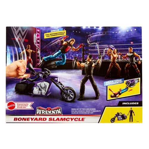 WWE Wrekkin' Slamcycle Vehicle and Undertaker Action Figure