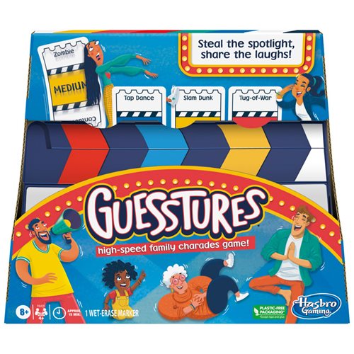 Guesstures High-Speed Family Charades Game