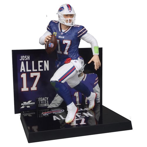 NFL SportsPicks 2024 Wave 2 Buffalo Bills Josh Allen 7-Inch Scale Posed Figure