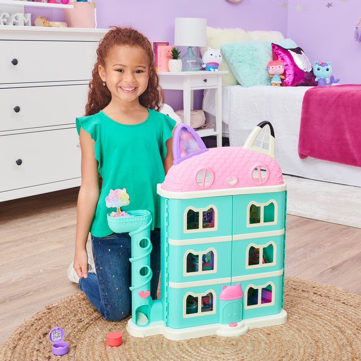 Gabby%27s+Dollhouse+Purrfect+Playset for sale online