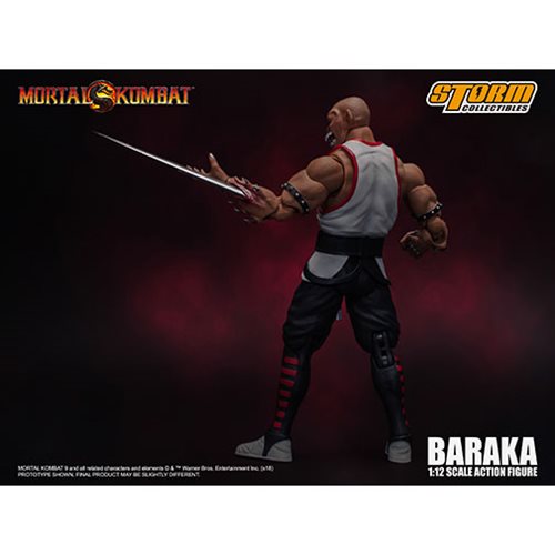Mortal Kombat Baraka 1:12 Action Figure - Entertainment Earth