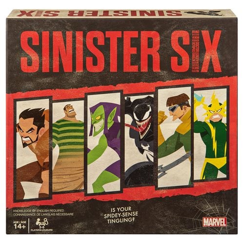 Marvel Sinister Six Spider-Man Villains Heist Card Game