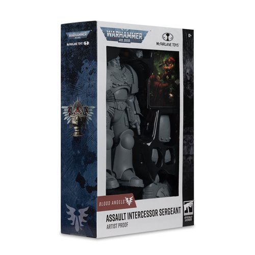 Warhammer 40,000 Wave 11 Blood Angel Assault Intercessor Sergeant Artist Proof 7-Inch Scale Action F