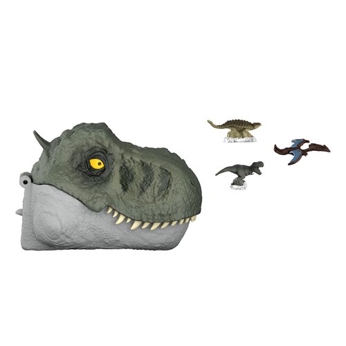 Jurassic World Micro Adventures Tyrannosaurus Rex Compact Playset