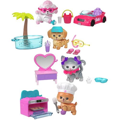 Barbie Dream Squad Pets Mini-Figure Case of 4