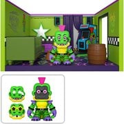 Five Nights at Freddy's: Security Breach Montgomery Gator with Dressing Room Snap Playset