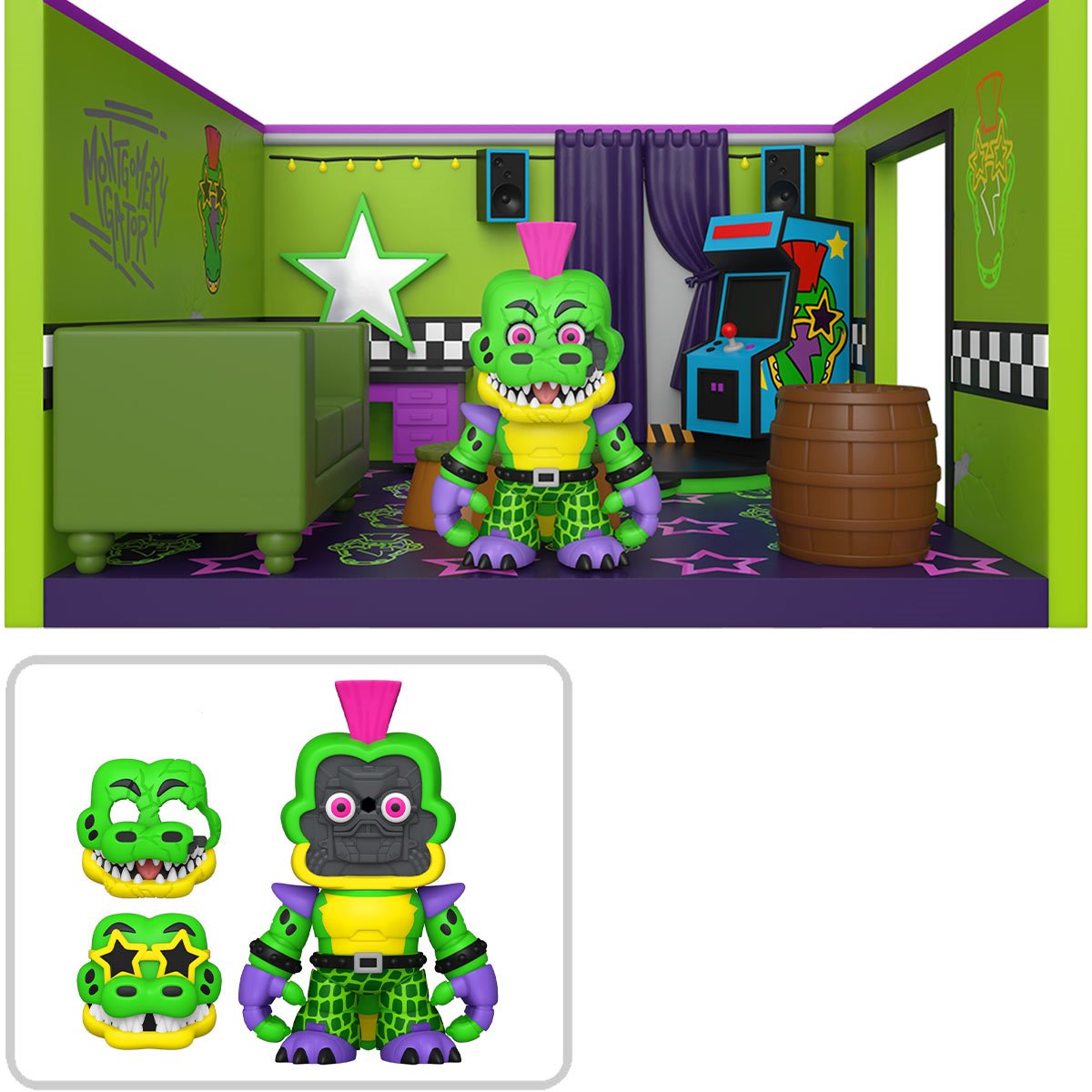 Five Nights at Freddy's Funko SNAPS! Storage Room with Chica Playset