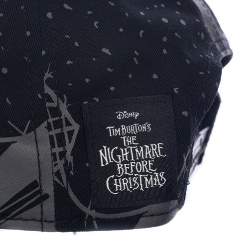 The Nightmare Before Christmas All-Over-Print Jack and Sally Hat
