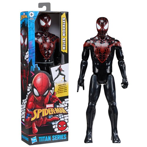 Spider-Man Titan Series Miles Morales 12-Inch Action Figure