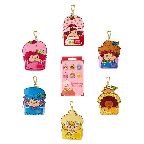 Strawberry Shortcake Mystery Mini-Backpack Bag Charm Case of 12