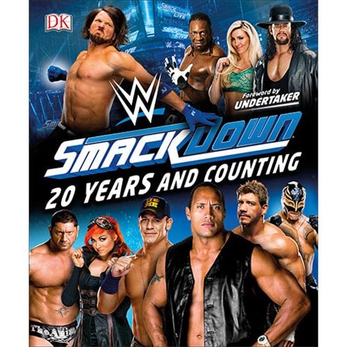 WWE SmackDown 20 Years and Counting Hardcover Book