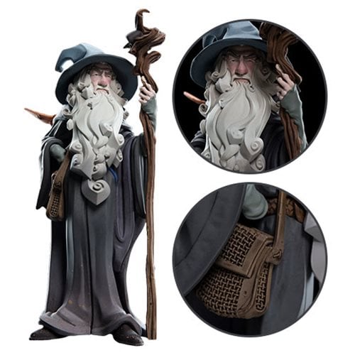 The Lord of the Rings Gandalf Mini Epics Vinyl Figure, Not Mint