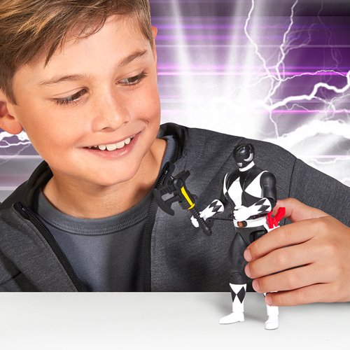 Mighty Morphin Power Rangers: Re-Ignition Auto Morphin Black Ranger Action Figure