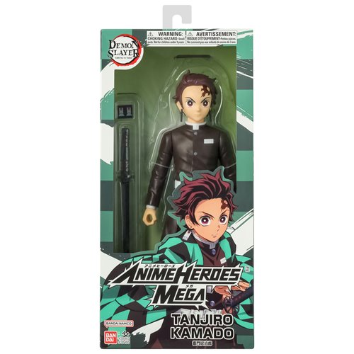 Demon Slayer: Kimetsu no Yaiba Anime Heroes MEGA Tanjiro Kamado 12-Inch Action Figure