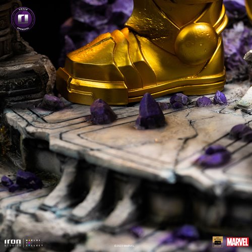 Thanos Deluxe Infinity Gauntlet Diorama Battles Diorama Series Art 1:10 Scale Statue
