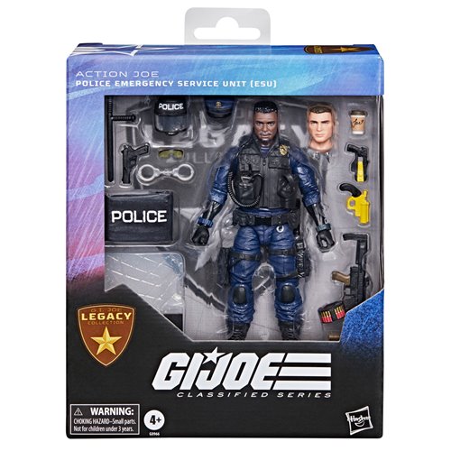 G.I. Joe Classified Series Legacy Collection Police Emergency Service Unit (ESU) 6-Inch Action Figur
